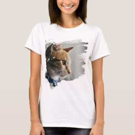 Crazy and Funny Cat T-shirt
