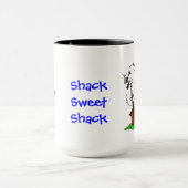 Crazy Antenna Ham Radio Home Coffee Mok (Midden)