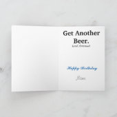 Crazy Antenna Mobile Home Ham Radio Wenskaart Kaart (Binnen)