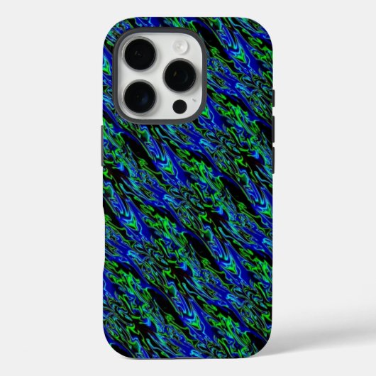 Crazy Artdeco in Funky Rainbow Style Case-Mate iPhone Case (Achterkant)