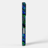 Crazy Artdeco in Funky Rainbow Style Case-Mate iPhone Case (Achterkant / Rechts)