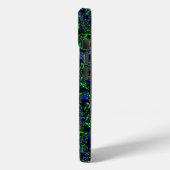 Crazy Artdeco in Funky Rainbow Style Case-Mate iPhone Case (Achterkant / Links)