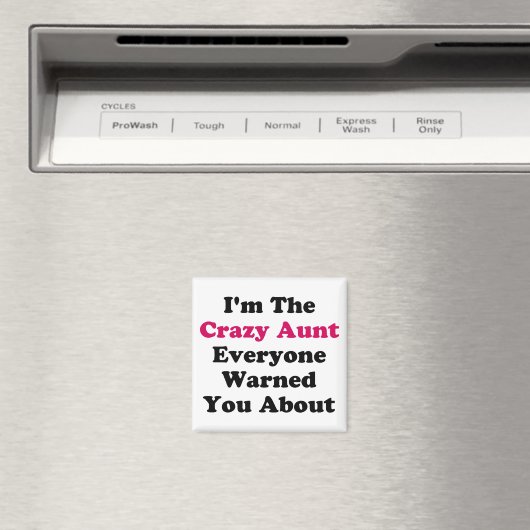 Crazy Aunt Magneet (Insitu (Vaatwasser))