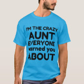 CRAZY AUNT T-SHIRT (Voorkant)