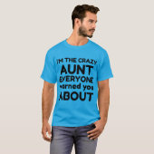 CRAZY AUNT T-SHIRT (Voorkant volledig)