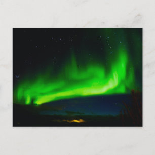 Crazy Aurora Flare, mooie noordelijke lichten Briefkaart