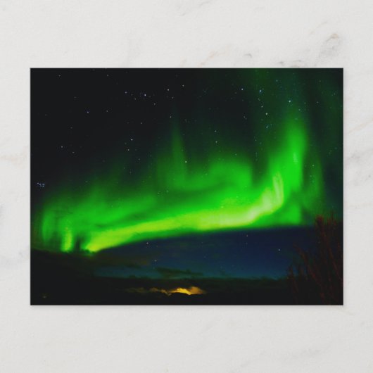 Crazy Aurora Flare, mooie noordelijke lichten Briefkaart (Voorkant)