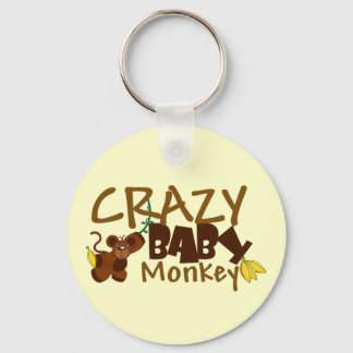 Crazy Baby Monkey Sleutelhanger