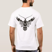 Crazy back print t-shirt (Achterkant)