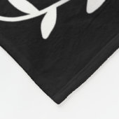 Crazy Badminton Speler Vrouw Shuttle Fleece Deken (Hoek)