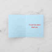 Crazy Bao You beroemd gemaakt door Funny Bao Bun P Kaart (Binnen)