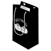 Crazy Bao You Funny Dimsum Pun Klein Cadeauzakje (Voorkant Gekanteld)