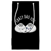 Crazy Bao You Funny Dimsum Pun Klein Cadeauzakje (Voorkant)