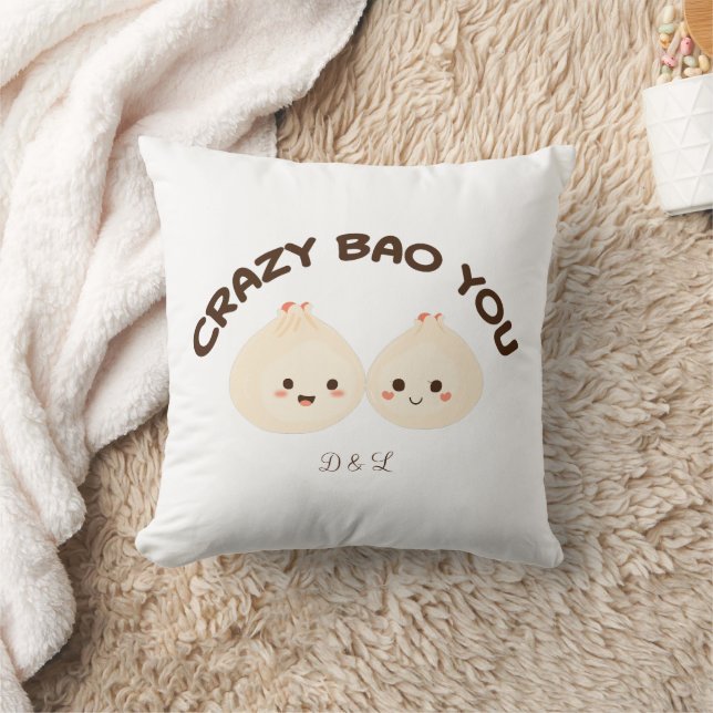 Crazy Bao You Schattig Koppel Kussen Set (Deken)