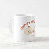 Crazy Bao You Schattige paar T-shirt set Koffiemok (Voorkant links)