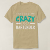 Crazy Bartender T-shirt (Design voorkant)