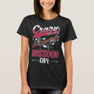 Crazy Bassoon Girl T-shirt