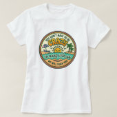 Crazy Beach Crew Retro T-shirt (Design voorkant)