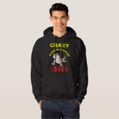 Crazy Bearded Dragon Pet Eigenaars Hoodie (Voorkant volledig)