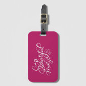 Crazy Beauful Midlife Bagagelabel (Voorkant (verticaal))