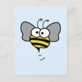 Crazy Bee Briefkaart (Voorkant)