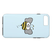 Crazy Bee Case-Mate iPhone Case (Achterkant (Horizontaal))