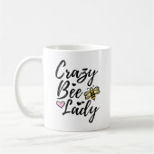 Crazy Bee Lady Koffiemok (Links)
