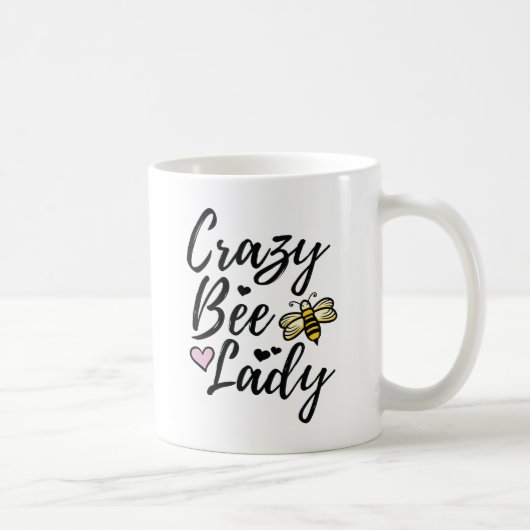 Crazy Bee Lady Koffiemok (Rechts)