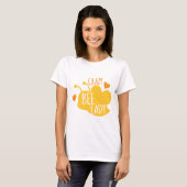 Crazy Bee lady T-shirt (Voorkant volledig)