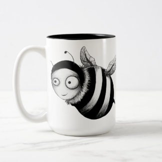 Crazy Bee Tweekleurige Koffiemok