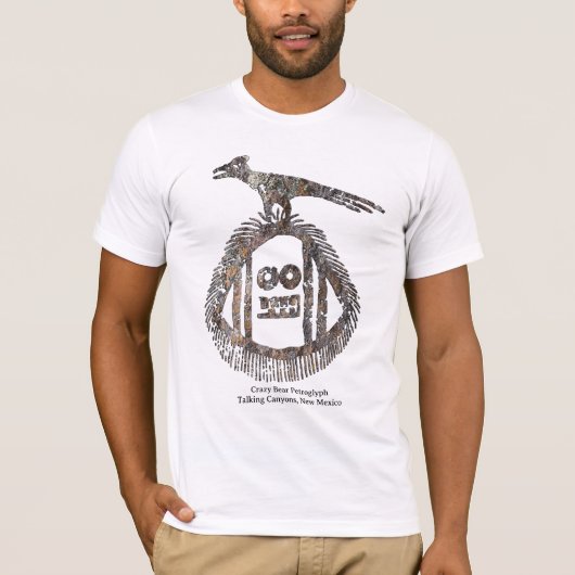 Crazy Beer Petroglyph T-shirt (Voorkant)