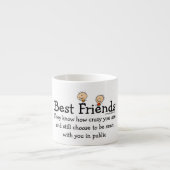 Crazy Best Friend Espresso Kop (Voorkant)