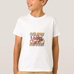 Crazy Besties Het nemen van Grappige Selfies Werk  T-shirt
