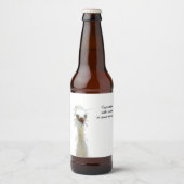 Crazy Bird bierlabel Bier Etiket (Voorkant)