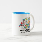 Crazy Bird Dames Coffee Mok (Voorkant rechts)