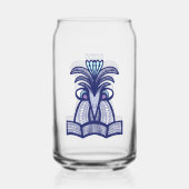 Crazy Bird Design Blikvorm Glas (Voorkant)
