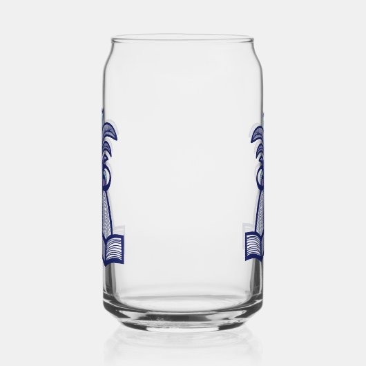 Crazy Bird Design Blikvorm Glas (Rechts)