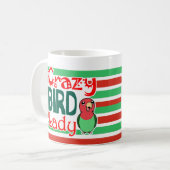 Crazy bird koffiemok (Voorkant links)