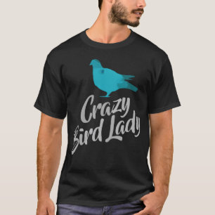 Crazy Bird Lady familie jongen T-shirt