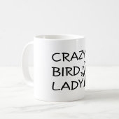 CRAZY BIRD LADY KOFFIEMOK (Voorkant links)