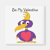 Crazy Bird Magneet (Voorkant)