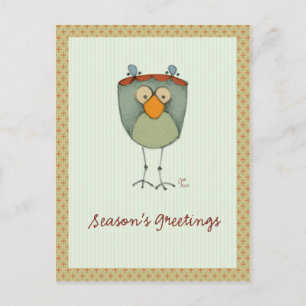 Crazy Birds Briefkaart