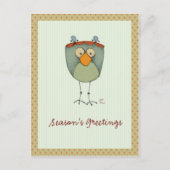 Crazy Birds Briefkaart (Voorkant)