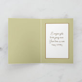 Crazy Birthday Ezel met een Pet Kaart (Binnen)