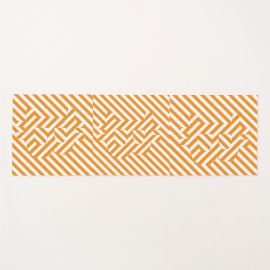 Crazy Bitcoin Yoga Mat (Voorkant (horizontaal))