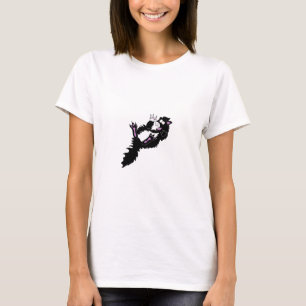 Crazy Black en White Tuxedo Kat T-shirt