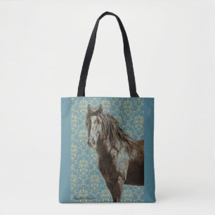 Crazy Blue Canvas tas