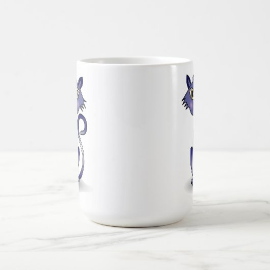 Crazy Blue Cat Classic Mok (Center)