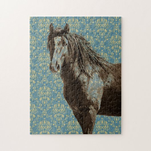 Crazy Blue Legpuzzel (Verticaal)