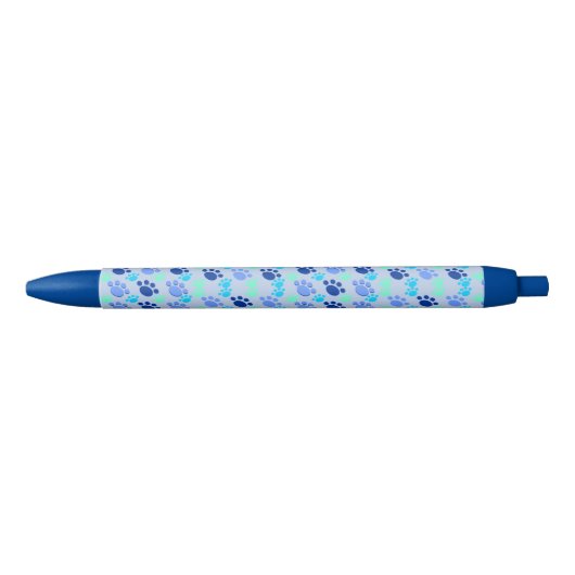 Crazy Blue Paws Ink Pen (Voorkant)